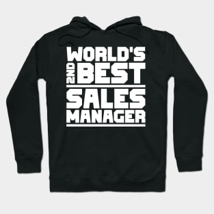 2nd best sales manager Hoodie